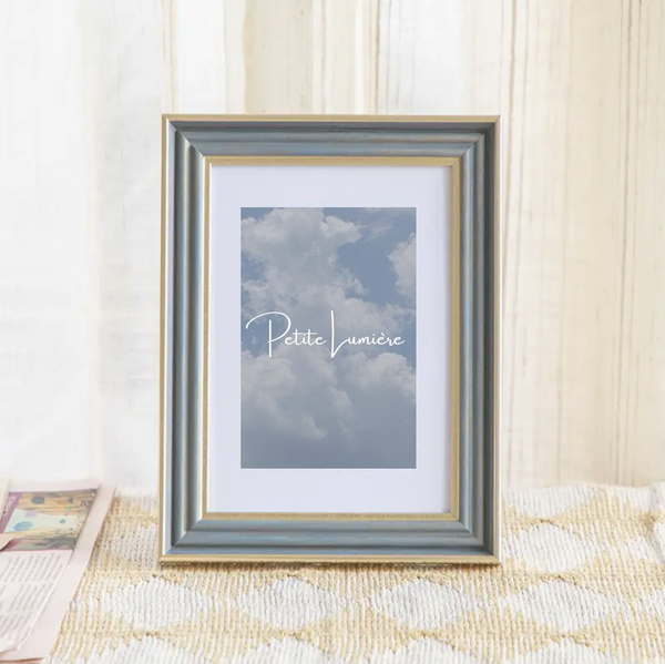 Pale Blue Baby Photo Frame