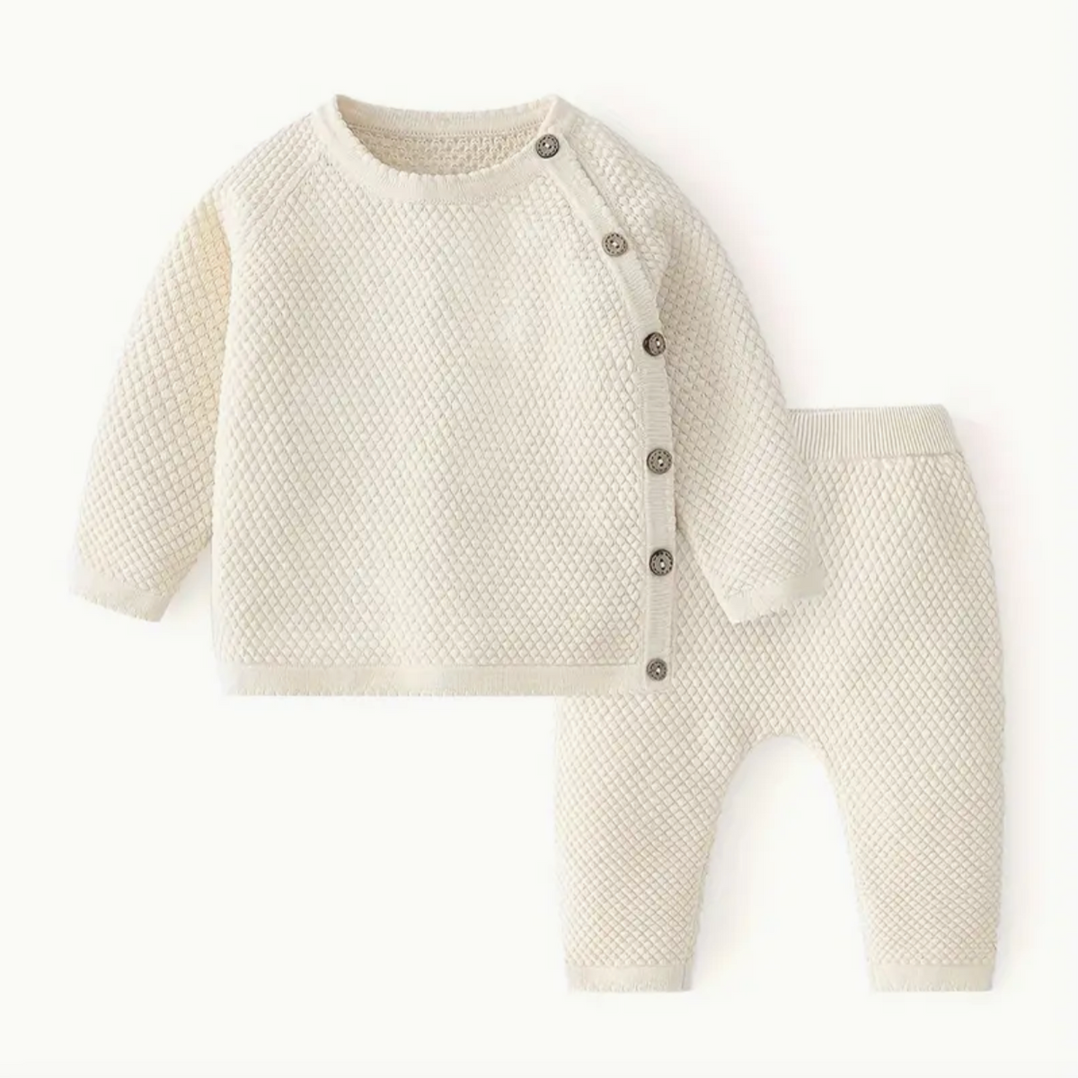 Knit coord for newborn clothing gift set